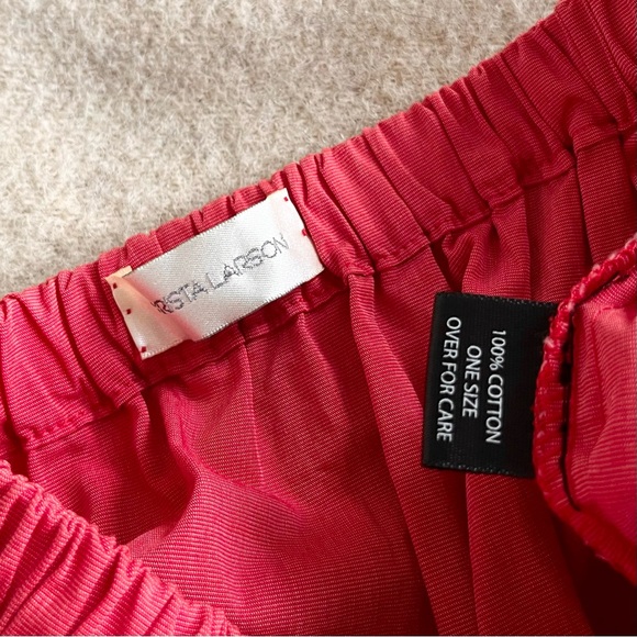 Krista Larson red petticoat lace midi skirt - Picture 7 of 8